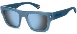 Gafas de Sol - Polaroid - PLD 6238/S/X - MVU (5X) AZURE // GREY BLUE MIRROR POLARIZED