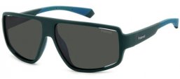 Gafas de Sol - Polaroid - PLD 7054/S - DLD (M9) MATTE GREEN // GREY POLARIZED