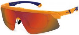 Gafas de Sol - Polaroid - PLD 7056/CI/S - 2M5 (OZ) MATTE ORANGE // RED MULTILAYER POLARIZED