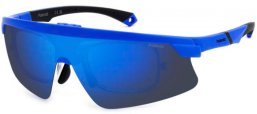 Gafas de Sol - Polaroid - PLD 7056/CI/S - RCT (5X) MATTE BLUE // BLUE MIRROR POLARIZED