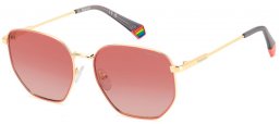 Gafas de Sol - Polaroid - PLD 6214/S/X - EYR (GC) GOLD PINK // RED GRADIENT POLARIZED