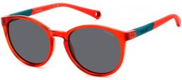 Gafas Junior - Polaroid Junior - PLD 8059/S - C9A (M9) RED // GREY POLARIZED