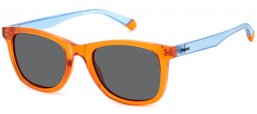 Gafas Junior - Polaroid Junior - PLD 8060/S - L7Q (M9) ORANGE // GREY POLARIZED