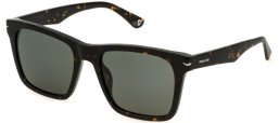 Sunglasses - Police - SPLN35 - 714P  SHINY DARK HAVANA // SMOKE