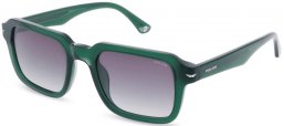 Gafas de Sol - Police - SPLN36 - 0G61 SHINY TRANSPARENT GREEN // SMOKE GRADIENT