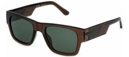 Gafas de Sol - Police - SPLP23 - M82P  TRANSPARENT BROWN // GREY GREEN POLARIZED