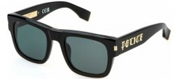 Gafas de Sol - Police - SPLP33E - 700Y  SHINY BLACK // GREY GREEN