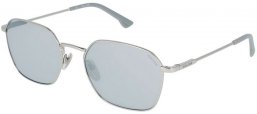 Gafas de Sol - Police - SPL970N - 579X  SHINY PALLADIUM // GREY SILVER MIRROR