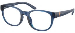 Gafas Junior - POLO Ralph Lauren Junior - PP8549U - 5717  SHINY TRANSPARENT DARK BLUE