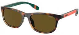 Frames Junior - POLO Ralph Lauren Junior - PP9507U - 500373  SHINY HAVANA // OLIVE GREEN