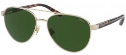 Gafas Junior - POLO Ralph Lauren Junior - PP9001 - 918971 SHINY PALE GOLD // DARK GREEN