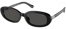 Gafas de Sol - POLO Ralph Lauren - PH4198U - 500187  SHINY BLACK // DARK GREY