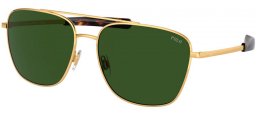 Gafas de Sol - POLO Ralph Lauren - PH3147 - 941171  SHINY GOLD // GREEN BOTTLE