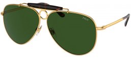 Gafas de Sol - POLO Ralph Lauren - PH3149 - 941171  SHINY GOLD // GREEN BOTTLE