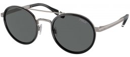 Gafas de Sol - POLO Ralph Lauren - PH3150 - 921687  BLACK GUNMETAL // DARK GREY