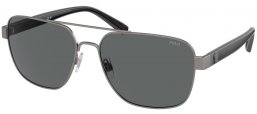 Gafas de Sol - POLO Ralph Lauren - PH3154 - 905087  MATTE GUNMETAL // DARK GREY