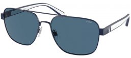 Gafas de Sol - POLO Ralph Lauren - PH3154 - 927380  SEMI SHINY NAVY BLUE // DARK BLUE