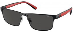 Gafas de Sol - POLO Ralph Lauren - PH3155 - 922387  SHINY BLACK // DARK GREY