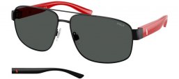 Gafas de Sol - POLO Ralph Lauren - PH3156 - 926787  SEMI SHINY BLACK // DARK GREY