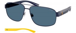 Gafas de Sol - POLO Ralph Lauren - PH3156 - 927380  SEMI SHINY NAVY BLUE // DARK BLUE