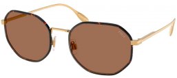 Gafas de Sol - POLO Ralph Lauren - PH3157 - 947773  SEMI SHINY GOLD // DARK BROWN