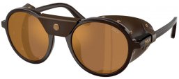 Gafas de Sol - POLO Ralph Lauren - PH4216QU - 6219F9  SHINY DARK BROWN // BROWN MIRROR BRONZE