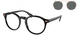 Gafas de Sol - POLO Ralph Lauren - PH4218 - 500187  SHINY BLACK // CLEAR + CLIP ON DARK GREY