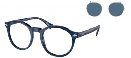 Gafas de Sol - POLO Ralph Lauren - PH4218 - 618380  SHINY HAVANA BLUE // CLEAR + CLIP ON DARK BLUE