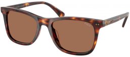 Gafas de Sol - POLO Ralph Lauren - PH4220U - 613773  SHINY BROWN TURTLE // DARK BROWN