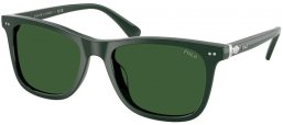 Gafas de Sol - POLO Ralph Lauren - PH4220U - 614071  SHINY DARK GREEN // BOTTLE GREEN