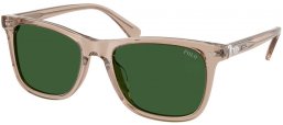 Gafas de Sol - POLO Ralph Lauren - PH4220U - 620171  SHINY TRANSPARENT DARK TAUPE // BOTTLE GREEN