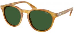 Gafas de Sol - POLO Ralph Lauren - PH4221 - 618571  SHINY LIGHT BROWN TORTOISE // BOTTLE GREEN