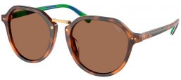 Gafas de Sol - POLO Ralph Lauren - PH4223U - 608973  SHINY HAVANA RED // DARK BROWN