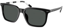 Gafas de Sol - POLO Ralph Lauren - PH4224U - 500187  SHINY BLACK // DARK GREY