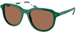 Gafas de Sol - POLO Ralph Lauren - PH4225 - 542173  SHINY DARK GREEN // DARK BROWN