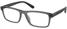 Lunettes de vue - POLO Ralph Lauren - PH2274U - 5902 SHINY TRANSPARENT GREY