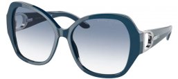 Sunglasses - Ralph Lauren - RL8202B - 546519 SHINY NAVY BLUE // BLUE GRADIENT CLEAR