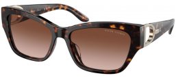 Gafas de Sol - Ralph Lauren - RL8206U THE AUDREY - 500313  SHINY DARK HAVANA // BROWN GRADIENT