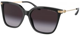 Gafas de Sol - Ralph Lauren - RL8209 THE JACQUIE - 50018G  SHINY BLACK // GREY GRADIENT