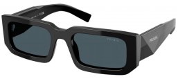 Lunettes de soleil - Prada - SPR 06YS - 16K2K1  BLACK // DARK GREY