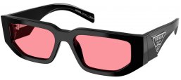 Gafas de Sol - Prada - SPR 09ZS - 16K30L  BLACK // PINK