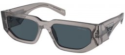 Gafas de Sol - Prada - SPR 09ZS - 18S09T  TRANSPARENT ASPHALT // DARK GREY