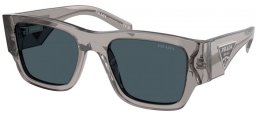 Gafas de Sol - Prada - SPR 10ZS - 16Z70B  TRANSPARENT ASPHALT // DARK GREY