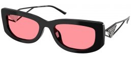 Gafas de Sol - Prada - SPR 14YS - 1AB30L  BLACK // PINK