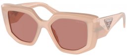 Gafas de Sol - Prada - SPR 14ZS - 19R10D  OPAL NATURAL // LIGHT BROWN