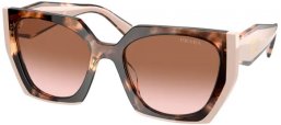 Gafas de Sol - Prada - SPR 15WS - 01R0A6 TORTOISE CARAMEL POWDER // BROWN GRADIENT