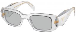 Gafas de Sol - Prada - SPR 17WS - 12R30B  TRANSPARENT GREY // LIGHT GREY