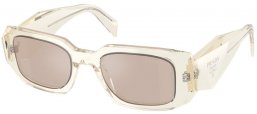 Gafas de Sol - Prada - SPR 17WS - 19X30N  TRANSPARENT CHAMPAGNE // PLATINUM