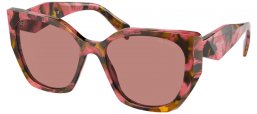 Gafas de Sol - Prada - SPR 19ZS - 18N10D  BEGONIA COGNAC // LIGHT BROWN