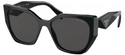 Gafas de Sol - Prada - SPR 19ZS - 1AB5S0 BLACK // DARK GREY